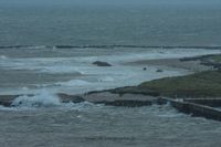 Wetterfotografie Sturmtief Nordsee Helgoland Düne