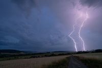 Wetterfotografie Gewitter Gewitterzelle Weserbergland Olaf Kerber