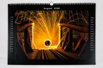 Wandkalender Lichtkunst Lightpainting Light Art Performance Photography 6