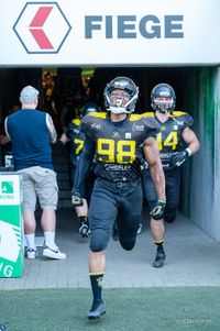 Sportfotografie American Football GFL2 Blackhawks Longhorns Olaf Kerber 120