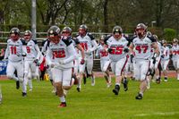 Sportfotografie American Football Minden Wolves D&uuml;sseldorf Panther Olaf Kerber 114