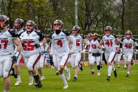 Sportfotografie American Football Minden Wolves D&uuml;sseldorf Panther Olaf Kerber 115