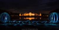 Lightpainting Lichtkunst Lightart Schloss Nordkirchen