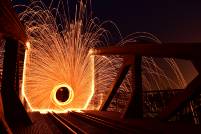 lightpainting stahlwolle steelwool nikon